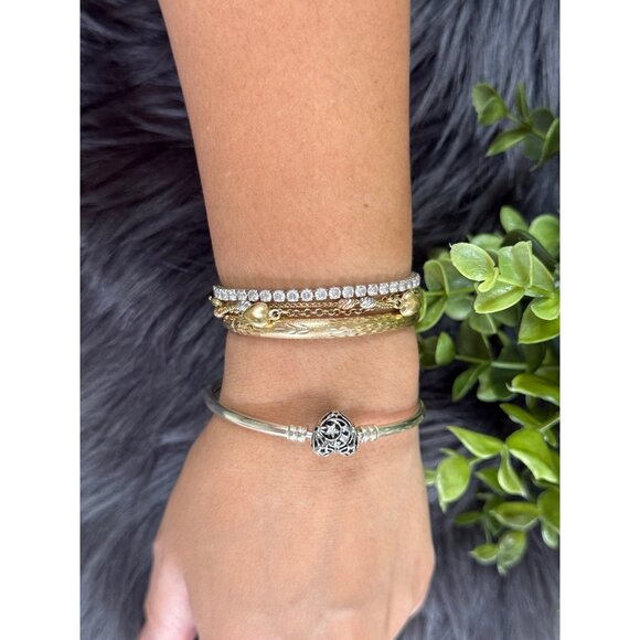 Pandora Celestial Clasp Bangle - Picture 5 of 6